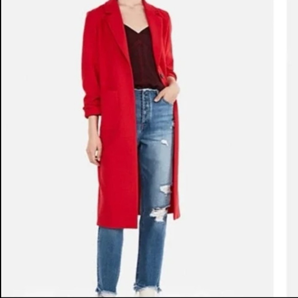 Express Women’s Longline Overcoat